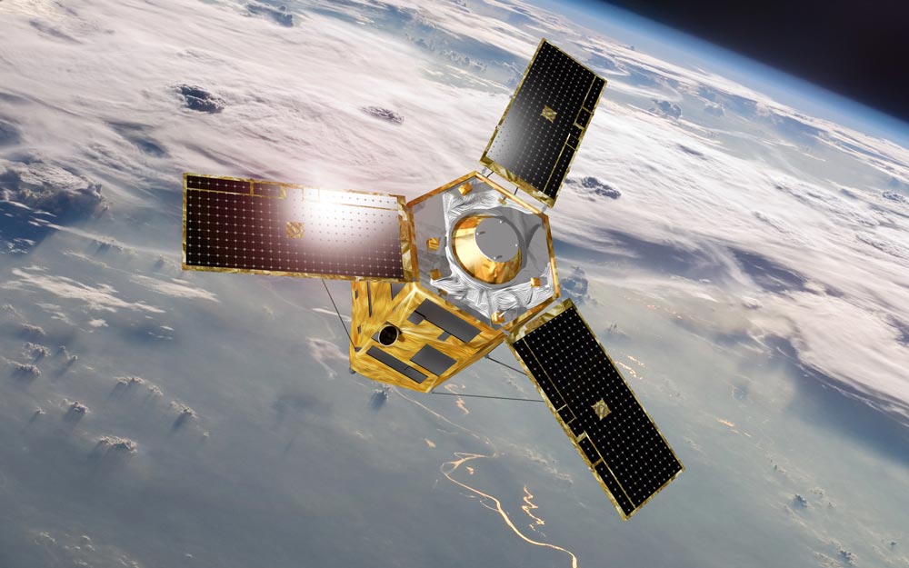 image 3d du satellite Pleiade