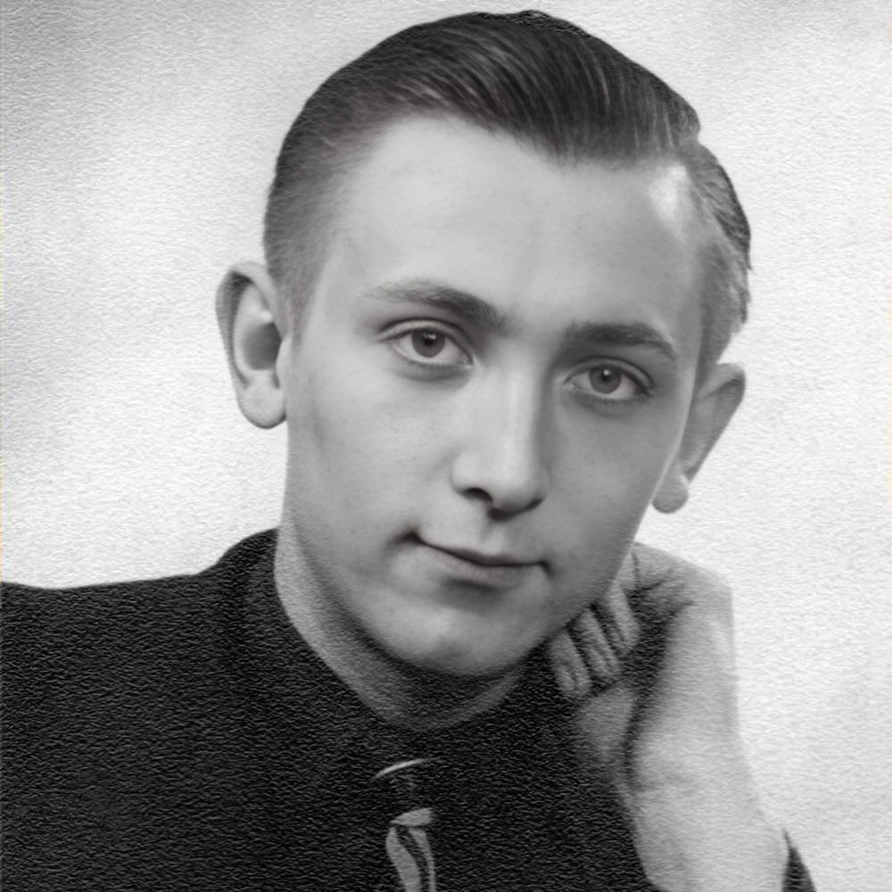 Restauration d'un vieux portrait photo après