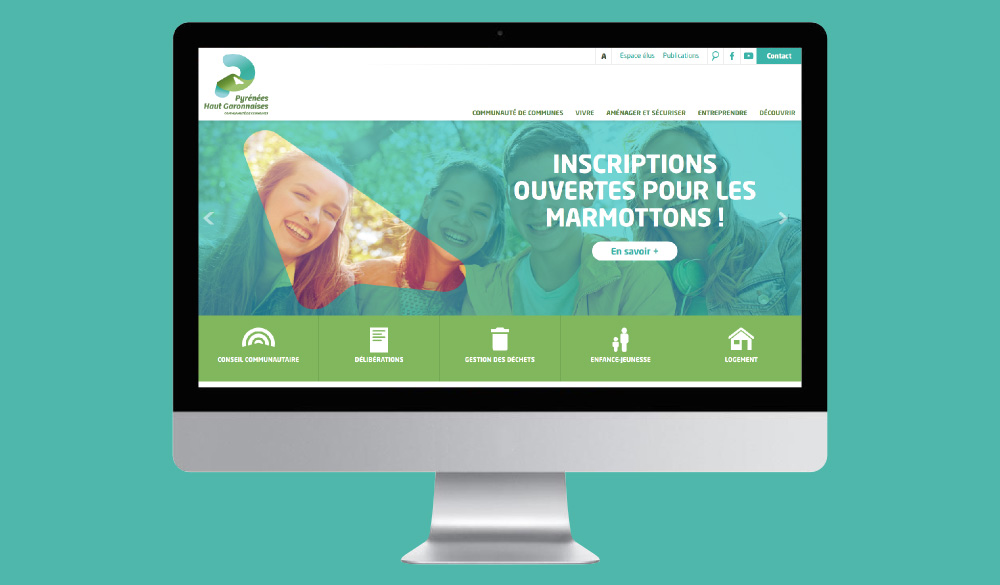 création du site web de la CCPHG